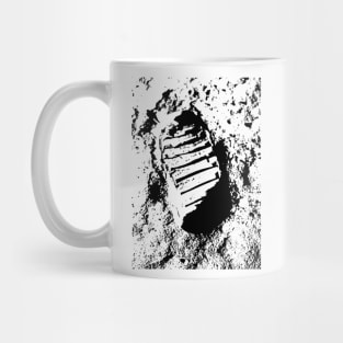 Apollo 11 Footprint Mug